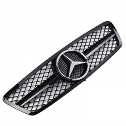 Εμπρόσθια μάσκα AMG look για Mercedes-Benz C-Class (W203, S203)